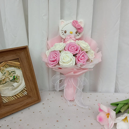 Hello Kitty, Kuromi and Cinnamoroll Bouquet